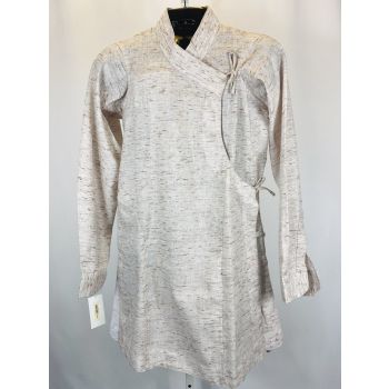 White Check Daura Suruwal