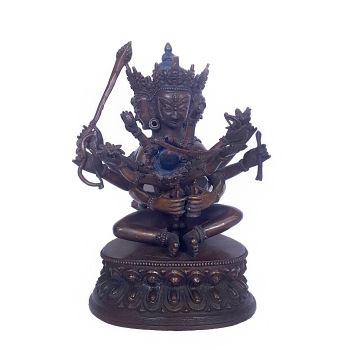 Statue of Guhaysamjha, in Newari Statue