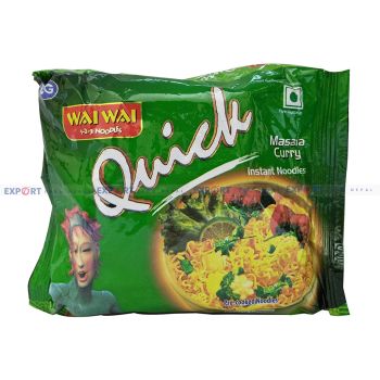 Masala Curry Flavored Wai Wai Quick Instant Noodles