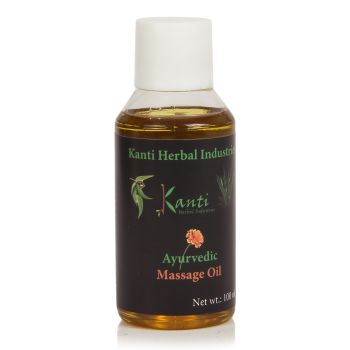 Kanti Herbal Ayurvedic Massage Oil- 100 ml