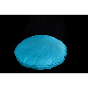 Cotton Cushion with Zip Closure - 20 Inches Diameter