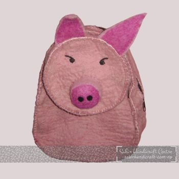 Pig Designed Bag for Kids