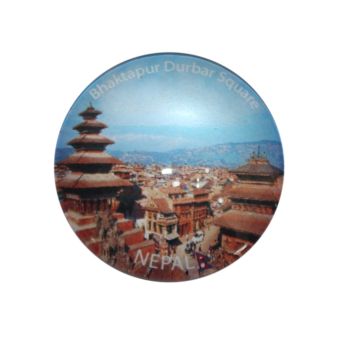 Glass fridge magnets