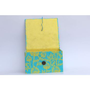 Eco-friendly Handmade Soft & Durable Nepali Lokta paper Singing Bowl Box