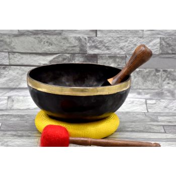 9 Inch Tibetan Antique Singing Bowl
