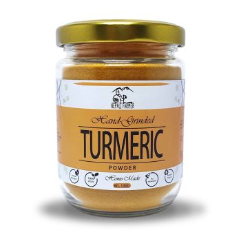 100% Natural & Organic Hand Grinded Turmeric Powder 100G.